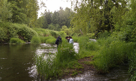 2012 Rocky Mountaineer Brunette River Fish Release with Elmer Rudolph-11