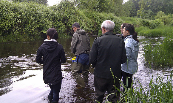 2012 Rocky Mountaineer Brunette River Fish Release with Elmer Rudolph-13