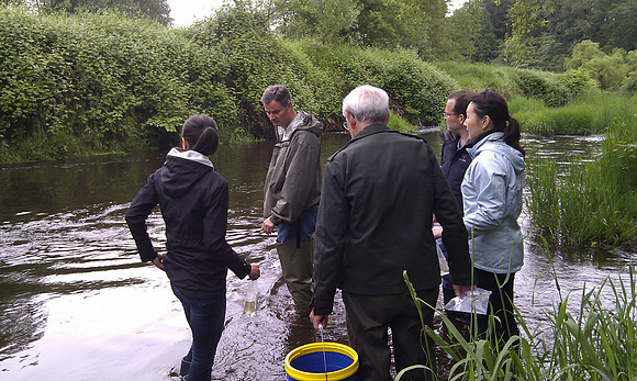 2012 Rocky Mountaineer Brunette River Fish Release with Elmer Rudolph-14