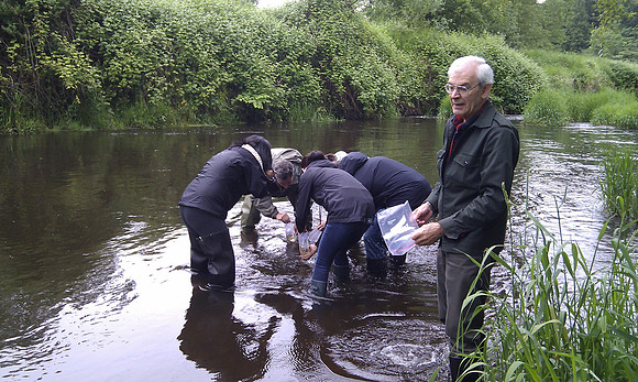 2012 Rocky Mountaineer Brunette River Fish Release with Elmer Rudolph-15