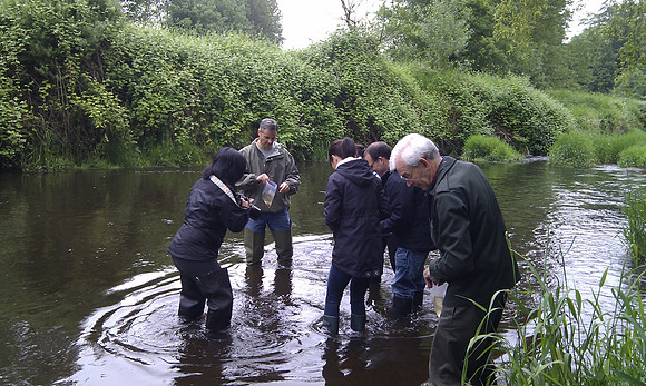 2012 Rocky Mountaineer Brunette River Fish Release with Elmer Rudolph-16