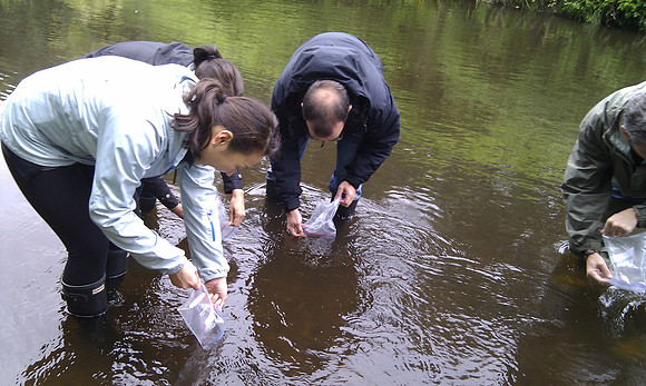 2012 Rocky Mountaineer Brunette River Fish Release with Elmer Rudolph-17