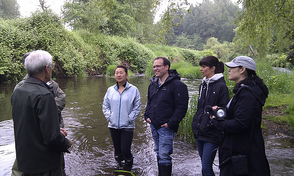 2012 Rocky Mountaineer Brunette River Fish Release with Elmer Rudolph-22