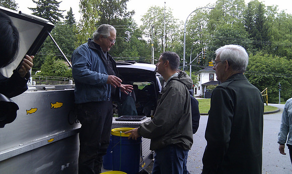 2012 Rocky Mountaineer Brunette River Fish Release with Elmer Rudolph-34
