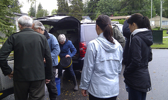 2012 Rocky Mountaineer Brunette River Fish Release with Elmer Rudolph-38