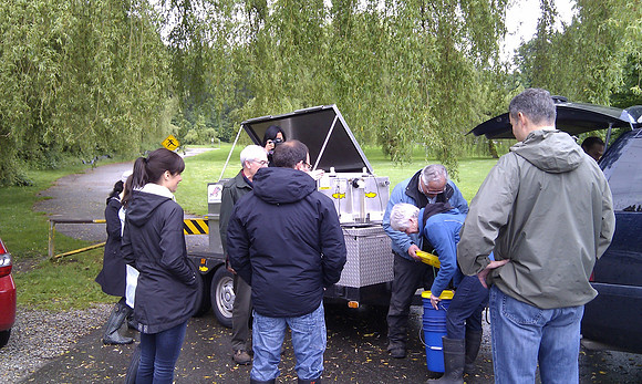 2012 Rocky Mountaineer Brunette River Fish Release with Elmer Rudolph-40