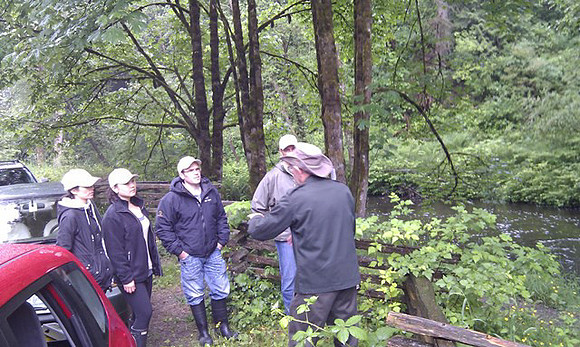2012 Rocky Mountaineer Brunette River Fish Release with Elmer Rudolph-41