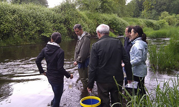 2012 Rocky Mountaineer Brunette River Fish Release with Elmer Rudolph-54