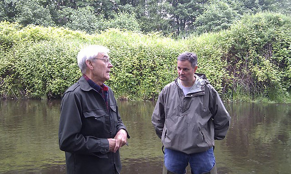 2012 Rocky Mountaineer Brunette River Fish Release with Elmer Rudolph-60