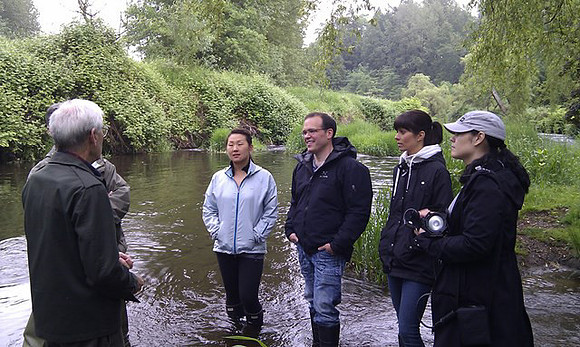 2012 Rocky Mountaineer Brunette River Fish Release with Elmer Rudolph-62