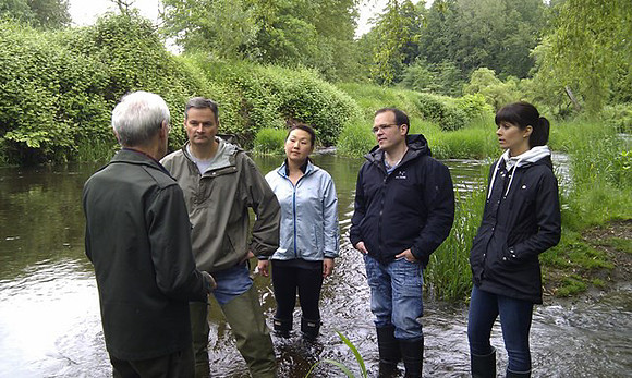 2012 Rocky Mountaineer Brunette River Fish Release with Elmer Rudolph-68