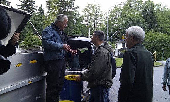 2012 Rocky Mountaineer Brunette River Fish Release with Elmer Rudolph-74