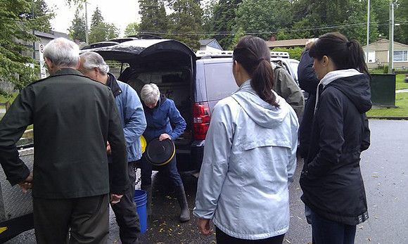 2012 Rocky Mountaineer Brunette River Fish Release with Elmer Rudolph-78