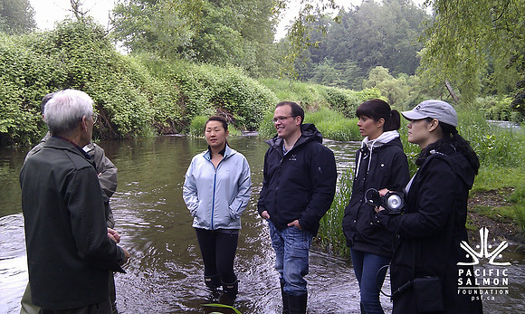 2012 Rocky Mountaineer Brunette River Fish Release with Elmer Rudolph-22 - LOGO