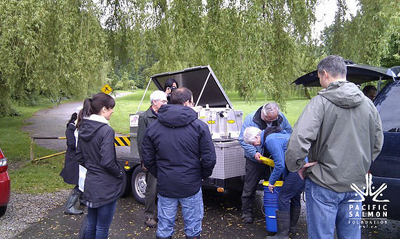 2012 Rocky Mountaineer Brunette River Fish Release with Elmer Rudolph-80 - LOGO