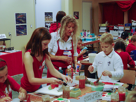 2014 Adams River Community Art Project-17