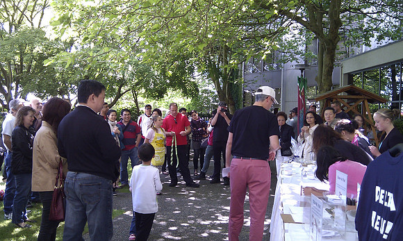 2012 Delta Vancouver Aiport Hotel Pink Salmon Barbeque-26