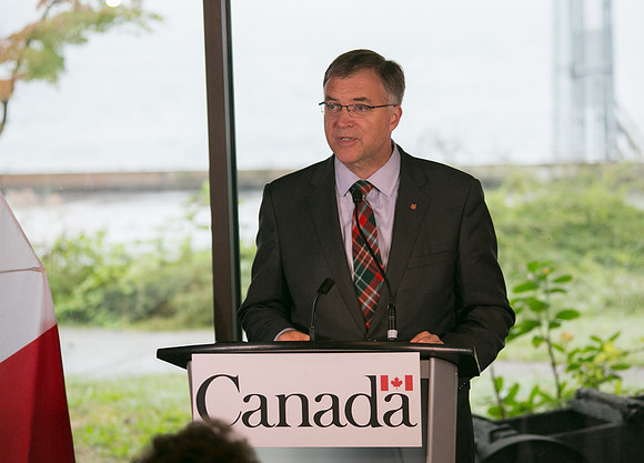 Announcement with Fisheries Minister Dominic LeBlanc