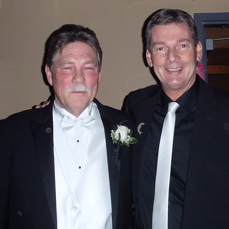 Dinner Chair Larry Stefanyk and Mayor Andy Adams
