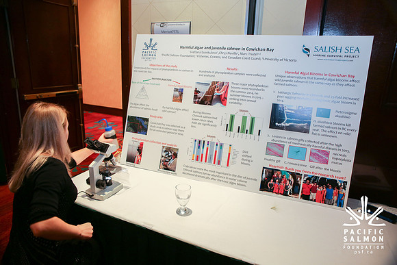 2 SCIENTISTS - SALISH SEA MARINE PROJECT - PSF-38 - LOGO