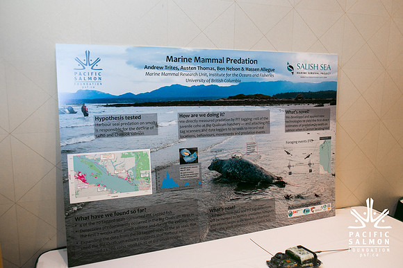 2 SCIENTISTS - SALISH SEA MARINE PROJECT - PSF-4 - LOGO