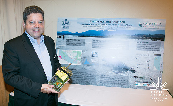 2 SCIENTISTS - SALISH SEA MARINE PROJECT - PSF-48 - LOGO