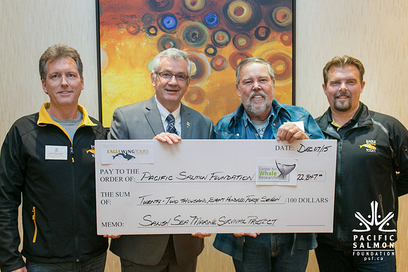 3 GUESTS - SALISH SEA MARINE PROJECT - PSF-2 - LOGO