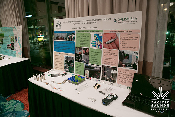 2 SCIENTISTS - SALISH SEA MARINE PROJECT - PSF-11 - LOGO