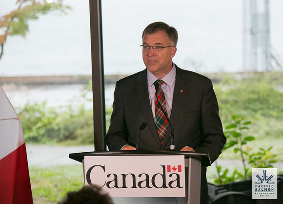 Announcement with Fisheries Minister Dominic LeBlanc